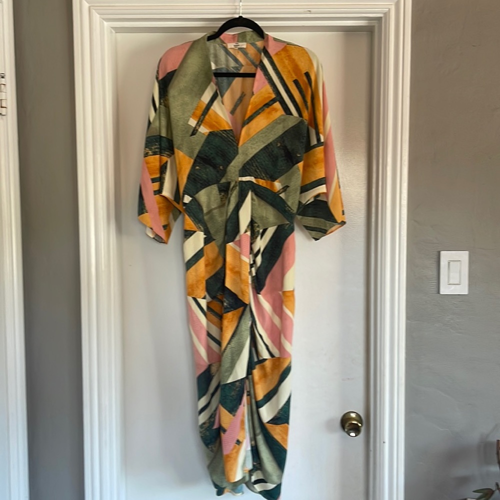 Gorgeous multicolor dress/cover up NW/OT